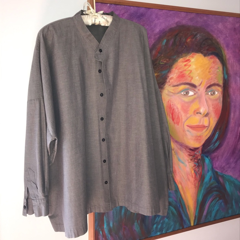 Eskandar Cotton blouse